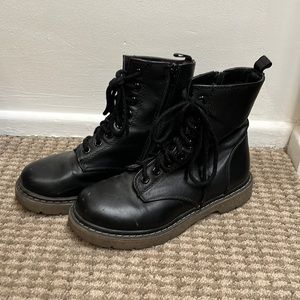 Black Combat Boots